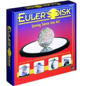 Physikspielzeug Euler Disk, Tanzende Scheibe