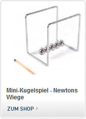 Mini-Newton Pendel, Kugelspiel (Kugelstoßpendel, Newton Wiege)