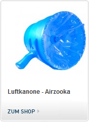 Airzooka, Luftkanone, Wirbelkanone, Schallkanone