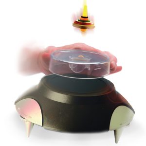 Levitron aus Kunststoff mit Zubehör (magnetisch schwebender Kreisel)