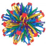 Hoberman Sphere | Hoberman Kugel (zusammengefaltet)