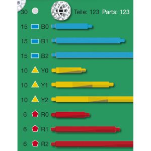 Teile aus dem Zometool Basic Set