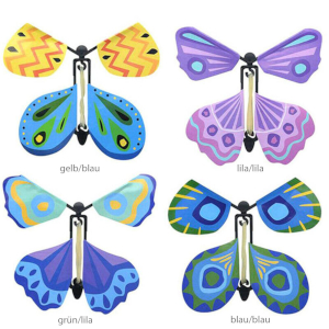 Magisch fliegender Schmetterling für Physik Experimente