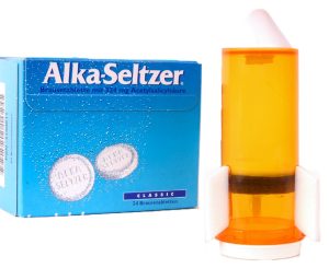 Filmdosen-Rakete mit Alka-Seltzer: Freihandversuch für Kinder