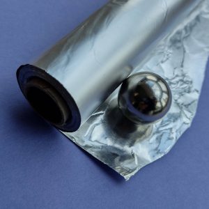 Physik Experiment mit Aluminiumfolie: Wirbelströem, Lenzsche Regel, Induktion, Wirbelstrombremse