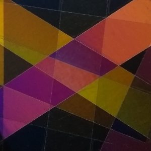 Kunst mit Tesafilm (Polarisationsfolie), Physik Experiment Optik