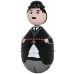 Stehauffmännchen Charlie Chaplin Stehauffigur für den Physikunterricht.