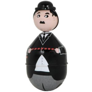 Stehauffmännchen Charlie Chaplin Stehauffigur für den Physikunterricht - Physikspielzeug.